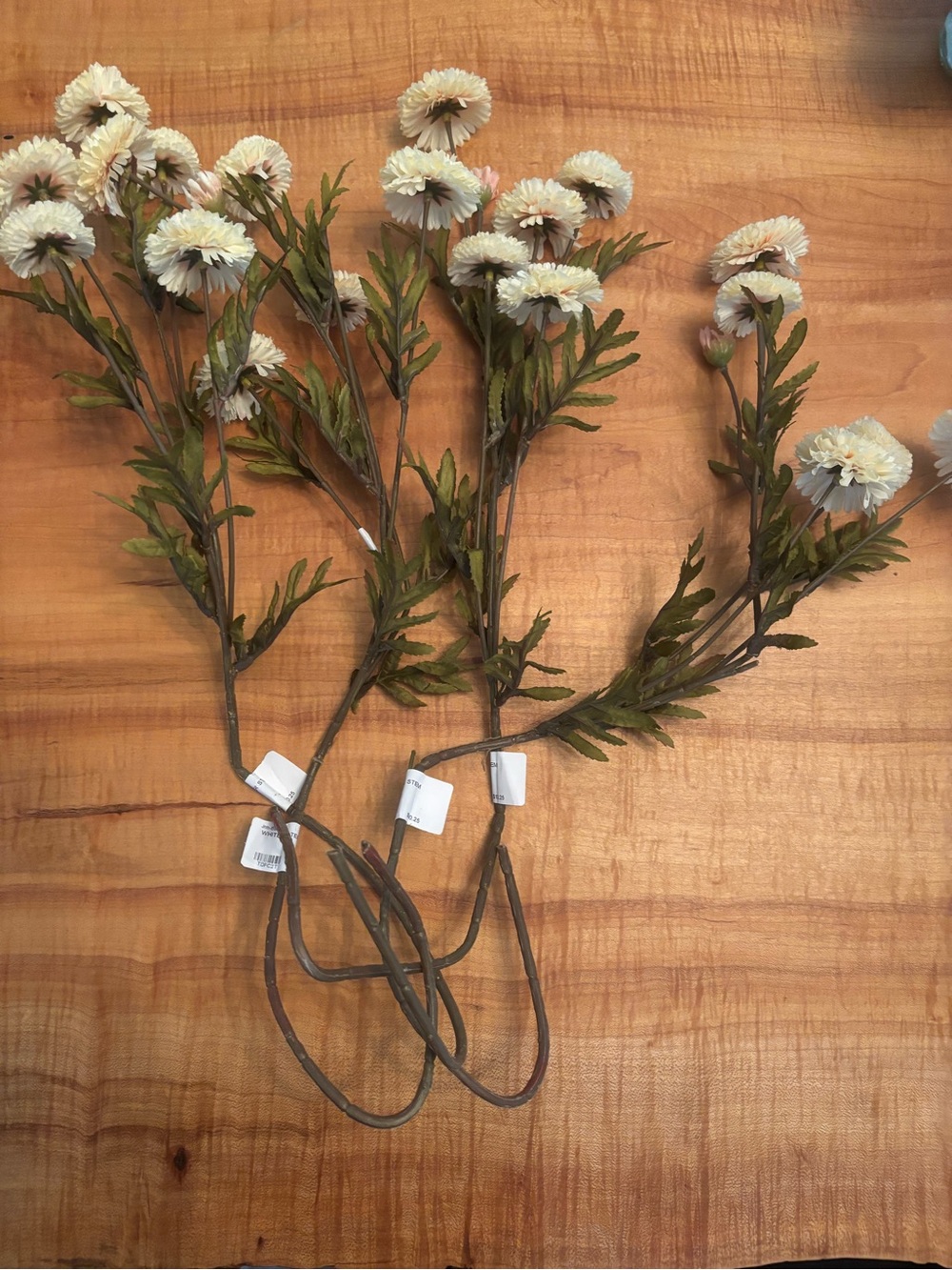 Cream Faux Daisy Spray - Home Accents